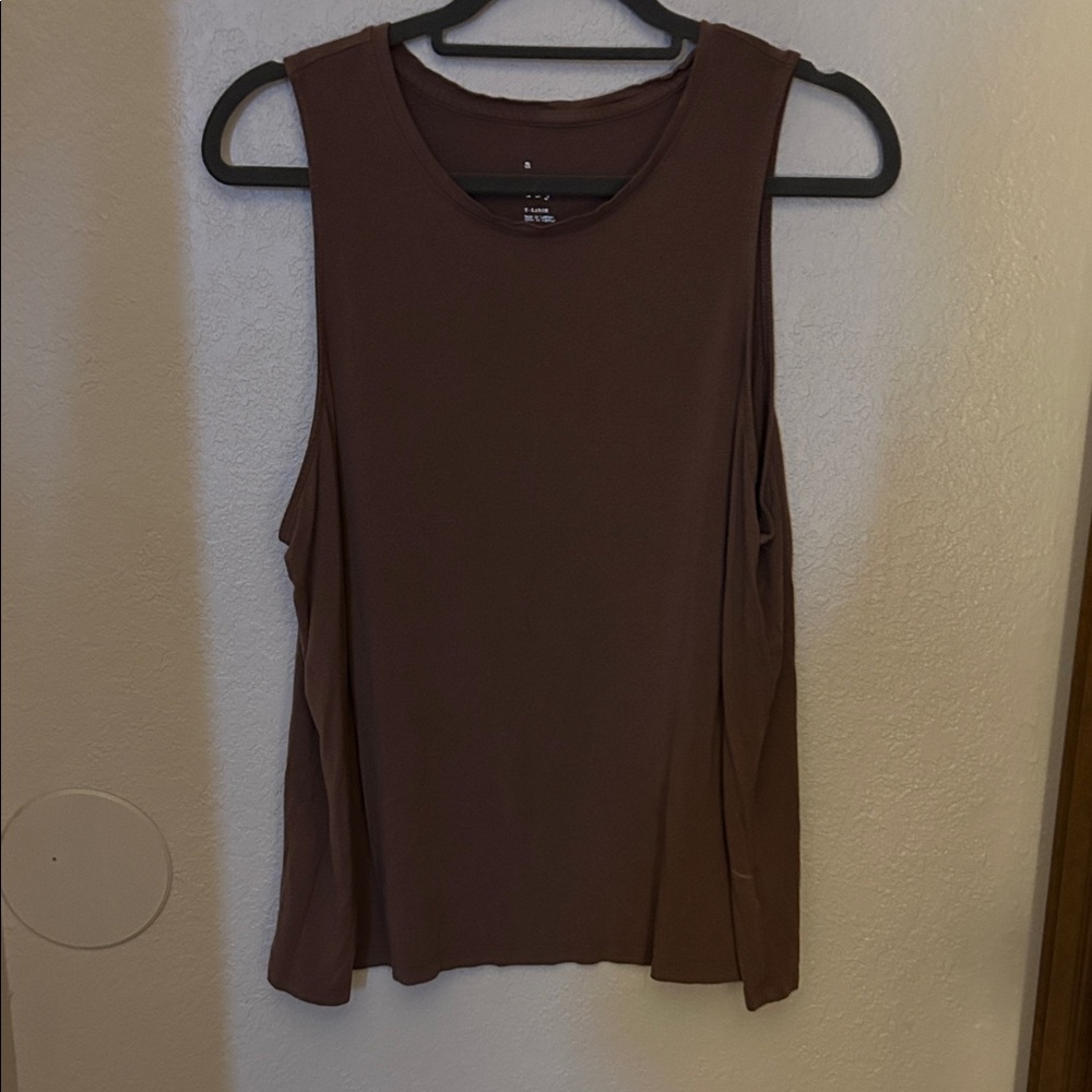 a new day Brown Tank Top